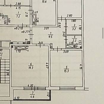 Продается 3-х комнатная квартира, 63,4 м²
