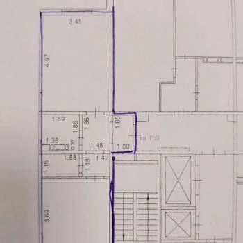 Продается 1-комнатная квартира, 41,2 м²
