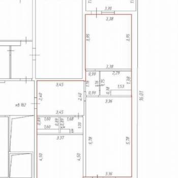 Сдается 2-х комнатная квартира, 65 м²