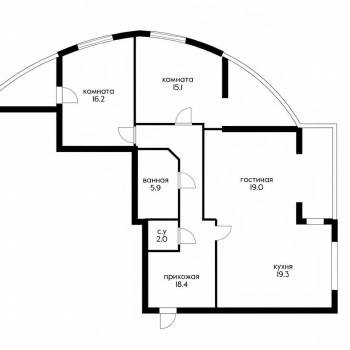 Продается 3-х комнатная квартира, 111,8 м²