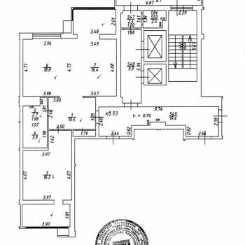 Сдается 2-х комнатная квартира, 75,1 м²