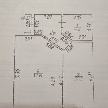 Продается 1-комнатная квартира, 36 м²