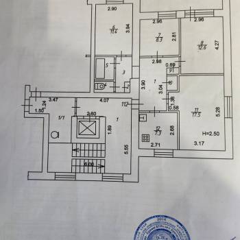 Продается Многокомнатная квартира, 77,6 м²