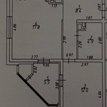 Сдается 1-комнатная квартира, 45 м²