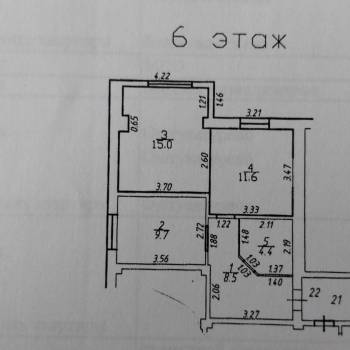 Сдается 2-х комнатная квартира, 49,2 м²