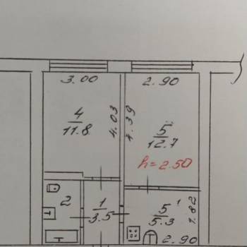 Продается 2-х комнатная квартира, 36,2 м²