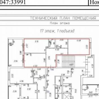 Продается 2-х комнатная квартира, 77 м²