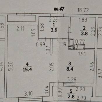 Продается 1-комнатная квартира, 31,2 м²