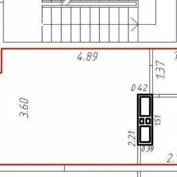 Продается 1-комнатная квартира, 23,1 м²