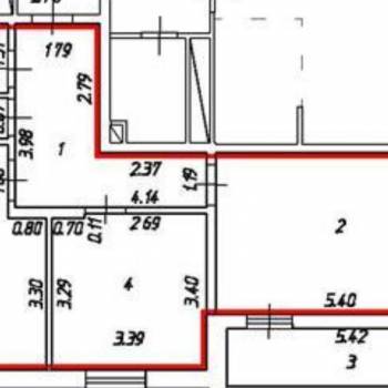 Продается 2-х комнатная квартира, 59 м²