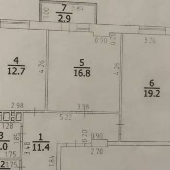 Продается 2-х комнатная квартира, 64,7 м²