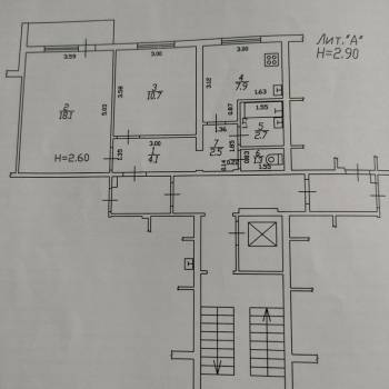 Продается 2-х комнатная квартира, 47,3 м²