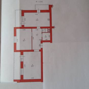Продается 2-х комнатная квартира, 74,2 м²