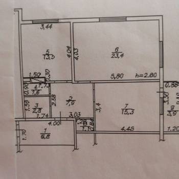 Продается 2-х комнатная квартира, 72,4 м²