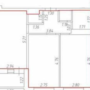 Продается 2-х комнатная квартира, 41,3 м²