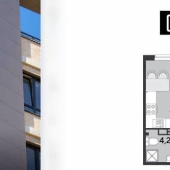 Продается 1-комнатная квартира, 24 м²