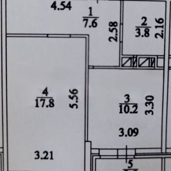 Сдается 1-комнатная квартира, 42 м²