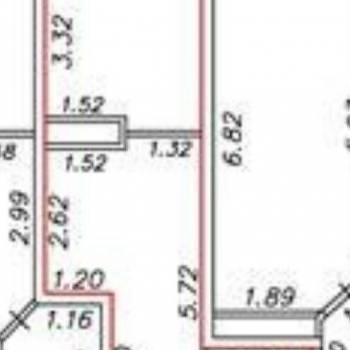 Продается 1-комнатная квартира, 25,9 м²