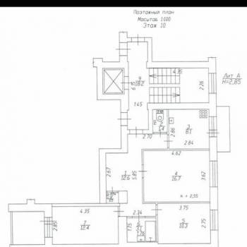 Продается 3-х комнатная квартира, 65,1 м²