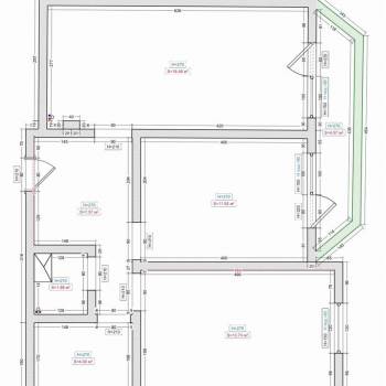 Сдается 2-х комнатная квартира, 61,4 м²
