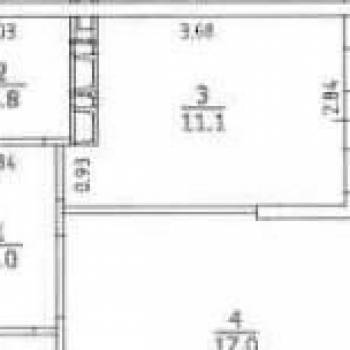 Продается 1-комнатная квартира, 39,7 м²