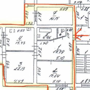 Продается 3-х комнатная квартира, 201,5 м²