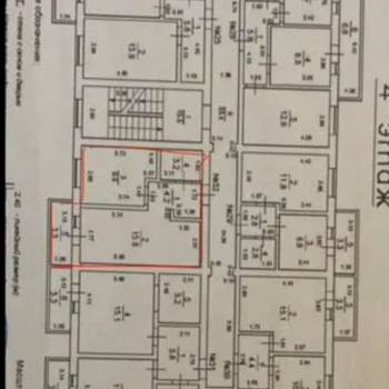 Продается 1-комнатная квартира, 33,1 м²