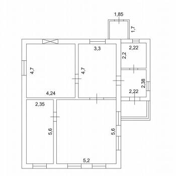 Продается Дом, 90 м²