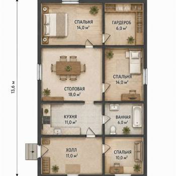 Продается Дом, 98 м²