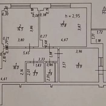 Продается 2-х комнатная квартира, 72 м²