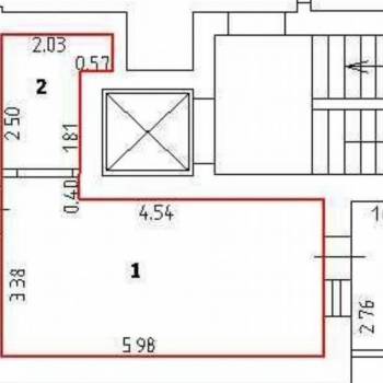 Продается 1-комнатная квартира, 25,5 м²