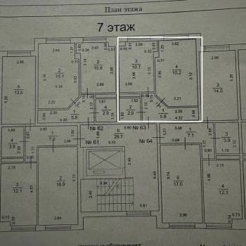 Продается 1-комнатная квартира, 34,6 м²