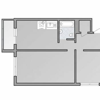 Продается 2-х комнатная квартира, 59,2 м²