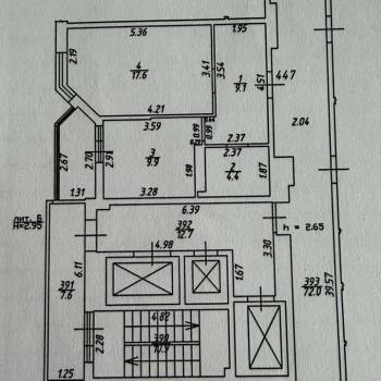 Продается 1-комнатная квартира, 41 м²