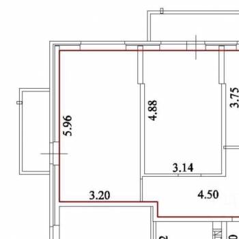 Сдается 2-х комнатная квартира, 62 м²