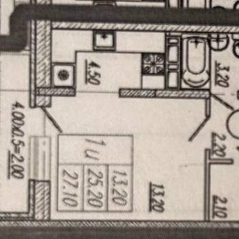 Сдается 1-комнатная квартира, 26 м²