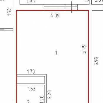 Продается 1-комнатная квартира, 30 м²