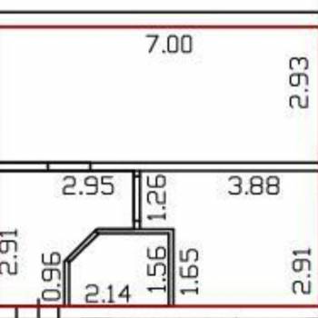 Продается 2-х комнатная квартира, 41 м²