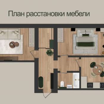 Продается 2-х комнатная квартира, 69 м²