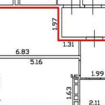 Продается 1-комнатная квартира, 39,5 м²