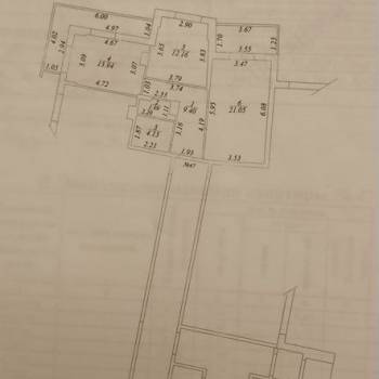 Продается 2-х комнатная квартира, 62,7 м²