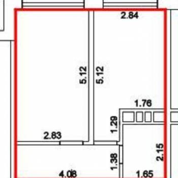 Продается 1-комнатная квартира, 36 м²