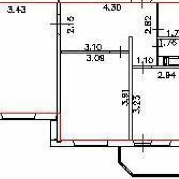 Продается 2-х комнатная квартира, 52,5 м²