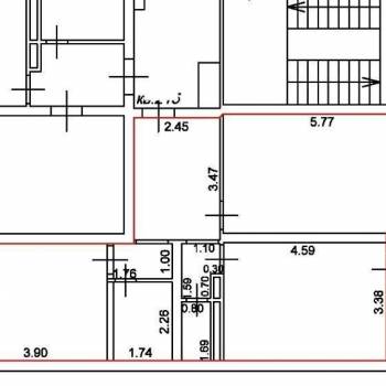 Продается 2-х комнатная квартира, 65,8 м²