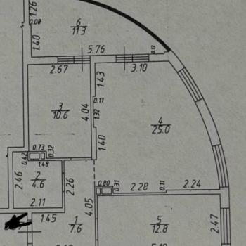 Продается 2-х комнатная квартира, 60,6 м²