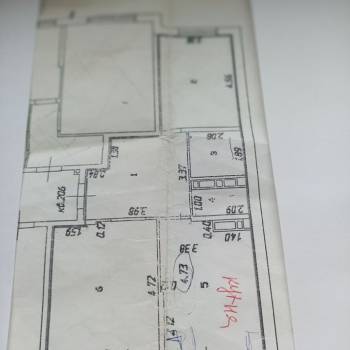 Продается 2-х комнатная квартира, 75 м²