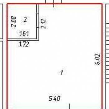 Продается 1-комнатная квартира, 98 м²