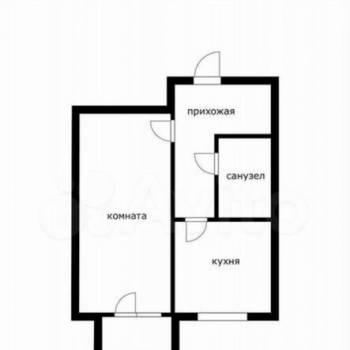 Сдается 1-комнатная квартира, 32,2 м²