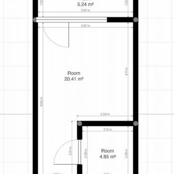 Продается 1-комнатная квартира, 20,2 м²