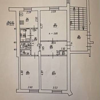 Продается 3-х комнатная квартира, 66,4 м²